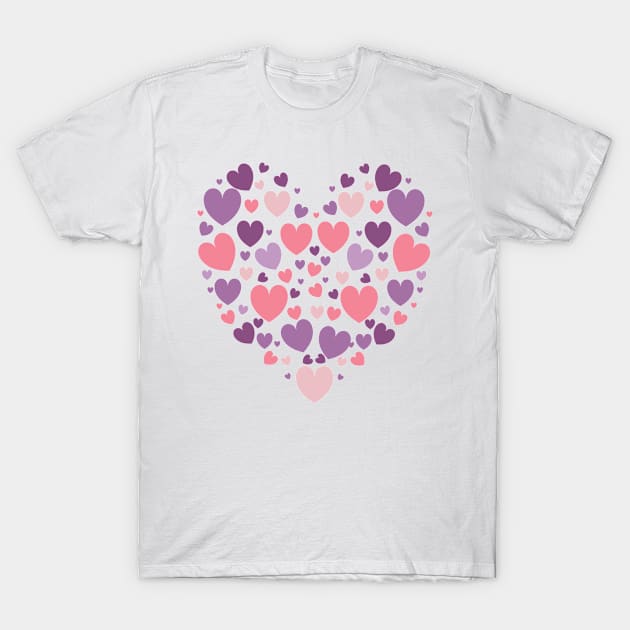 Pink Love T-Shirt by TheLouisa